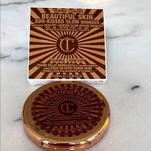 ✨ NEW Charlotte Tilbury Beautiful Skin Sun-Kissed Glow Bronzer Shade 2 Medium ✨